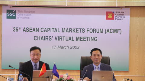 Tổ chức Hội nghị Chủ tịch lần thứ 36 Diễn đàn Thị trường Vốn ASEAN