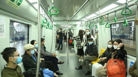 Lượng hành khách đi đường sắt Cát Linh-Hà Đông tăng khoảng 30%