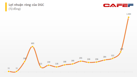 Một doanh nghiệp hóa chất trên sàn chứng khoán tăng hơn 1 tỷ USD vốn hóa sau một năm