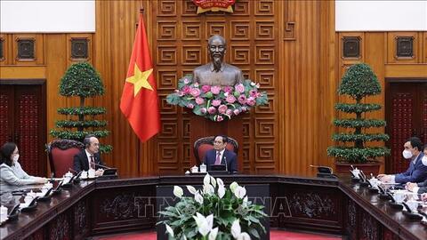 Thủ tướng Phạm Minh Chính tiếp Đại sứ Thái Lan tại Việt Nam