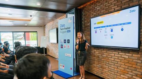 Ước mơ kỹ sư công nghệ thành hiện thực nhờ Zalo Tech Fresher 2022