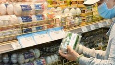 Giá trứng, thịt tăng mạnh