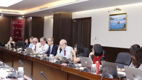 Đoàn công tác IMF và WB làm việc với Kho bạc Nhà nước về quản lý nợ công