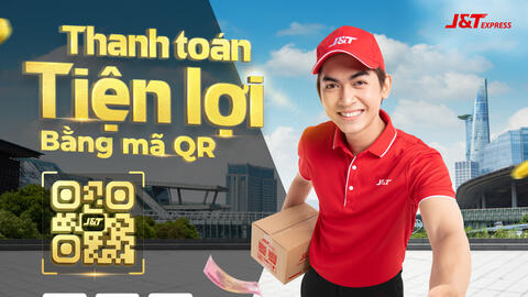 Vietcombank và J&T Express hợp tác ứng dụng QR  trong thanh toán đơn hàng