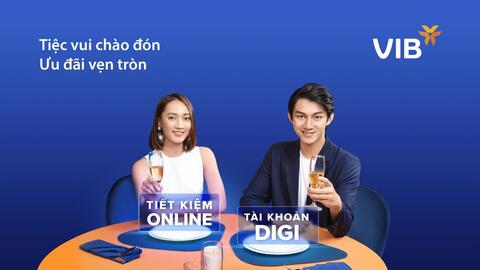 Nhận ngay hàng ngàn giải thưởng tiền mặt khi giao dịch tại VIB trong dịp Tết 2023