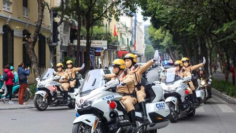 Hà Nội: Ra quân trấn áp tội phạm dịp Tết Nguyên đán