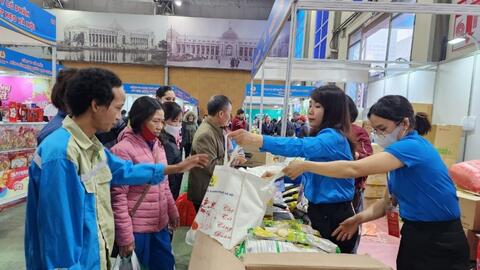 Gần 38.000 người đã mua hàng tại Chợ Tết Công đoàn online