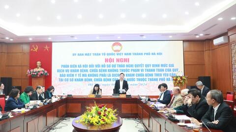 Thể hiện tính ưu việt của Hà Nội trong chính sách y tế