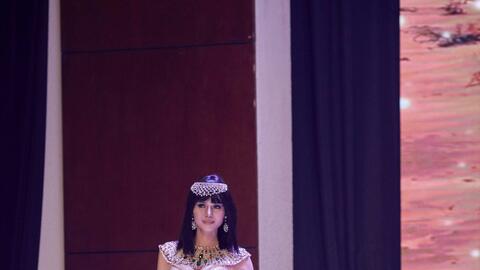 Hoa hậu Kim Nguyên quyến rũ với hình ảnh Nữ thần Ai Cập