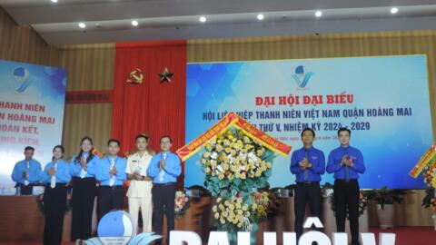 Anh Võ Minh Phương tái đắc cử Chủ tịch Hội LHTN quận Hoàng Mai