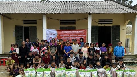 Hành trình yêu thương tại 2 huyện biên giới tỉnh Hà Giang