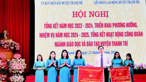 Huyện Thanh Trì ứng dụng hiệu quả công nghệ số vào giáo dục