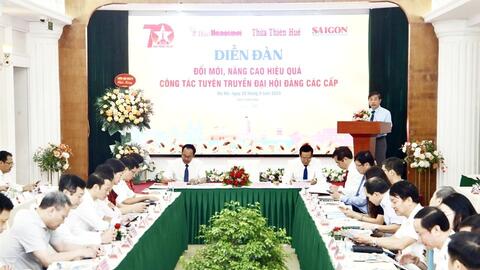 Đổi mới, nâng cao công tác tuyên truyền về đại hội Đảng