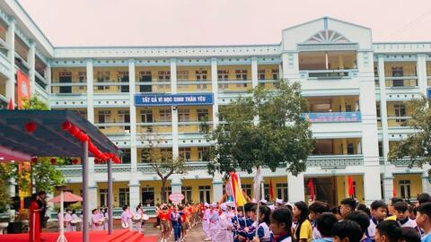 Dự án hiếm có 2 trường học liền kề, trường mầm non nội khu