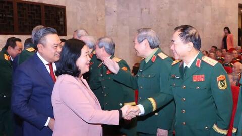 Gặp mặt, tri ân cán bộ cấp tướng Quân đội nghỉ công tác