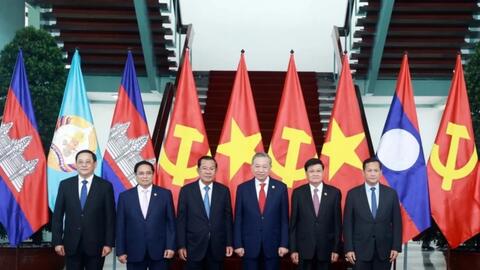 Tăng cường đoàn kết, gia tăng hiệu quả hợp tác, kết nối Việt Nam - Lào - Campuchia