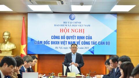 Đồng chí Nguyễn Ngọc Huyến được bổ nhiệm giữ chức Giám đốc BHXH khu vực I