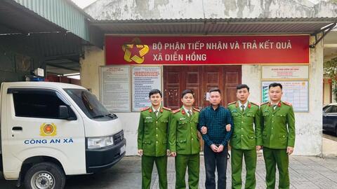 Nghệ An: Bắt giữ đối tượng trú tại huyện Yên Thành, đang bị truy nã