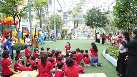 Chính quyền cấp xã quản lý trường học từ mầm non đến THCS