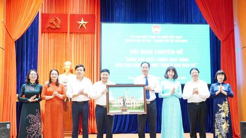 Trao đổi, học tập kinh nghiệm nâng cao chất lượng công tác Mặt trận