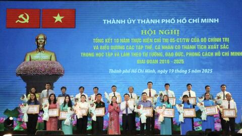 TP Hồ Chí Minh: Biểu dương 341 gương học tập, làm theo lời Bác