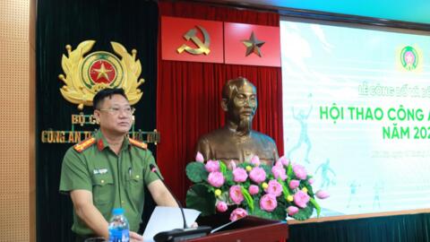 30 đoàn vận động viên tranh tài tại Hội thao Công an Thủ đô