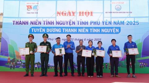 Phú Yên: Nhiều hoạt động ý nghĩa trong Ngày hội Tình nguyện