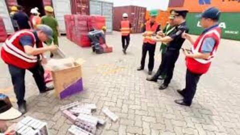 Triệt phá loạt vụ buôn lậu thuốc lá quy mô lớn