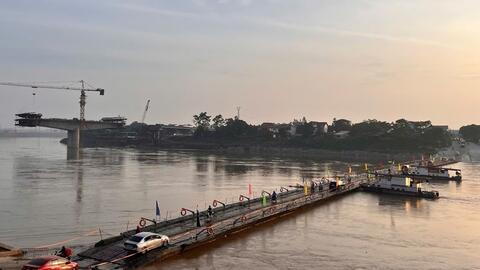 Lữ đoàn 249: Tạm dừng bảo đảm cầu, phà tại khu vực Phong Châu