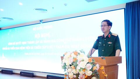 Bệnh viện dã chiến cấp 2 số 7 (BVDC 2.7) tích cực chuẩn bị cho hoạt động gìn giữ hòa bình Liên hợp quốc