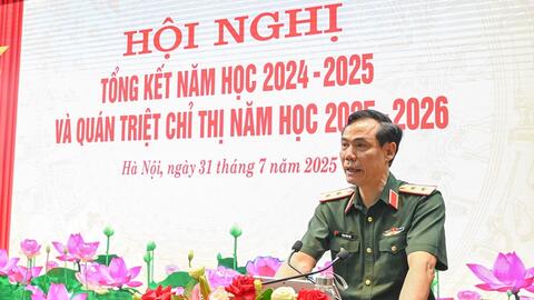 Học viện Hậu cần tổng kết năm học 2024-2025