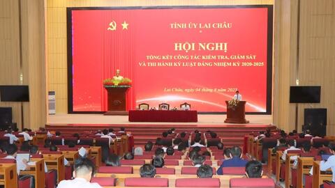 Lai Châu: Kiểm tra gần 5.000 tổ chức Đảng và hơn 7.000 đảng viên