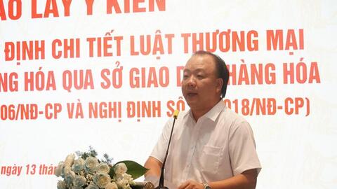 Tháo gỡ điểm nghẽn thể chế về hoạt động mua bán qua Sở giao dịch hàng hóa