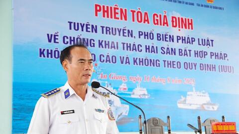 Bộ tư lệnh Vùng Cảnh sát biển 4 đổi mới tuyên truyền pháp luật về chống khai thác IUU