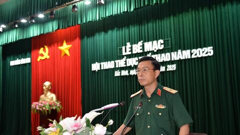 Binh chủng Công binh bế mạc Hội thao Thể dục thể thao năm 2025