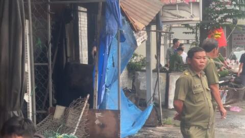 Cháy cửa hàng phụ tùng xe máy lúc rạng sáng, người đàn ông 84 tuổi tử vong