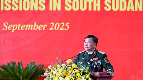 Bộ Quốc phòng xuất quân Bệnh viện Dã chiến cấp 2 số 7 và Đội Công binh 4 làm nhiệm vụ gìn giữ hòa bình Liên hợp quốc