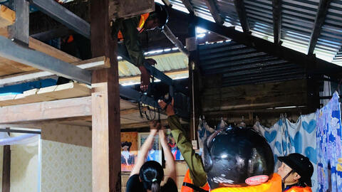 Đà Nẵng: Sơ tán khẩn cấp hơn 1.500 người ra khỏi vùng nguy hiểm