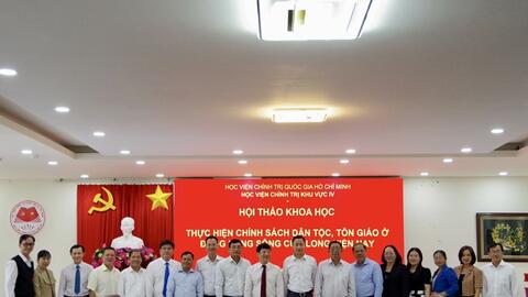 Cần Thơ: Triển khai hiệu quả chính sách dân tộc, tôn giáo ở Đồng bằng sông Cửu Long hiện nay