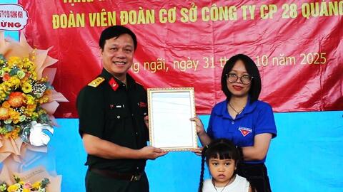 Tổng cục Hậu cần - Kỹ thuật khánh thành “Ngôi nhà 100 đồng” tại Quảng Ngãi