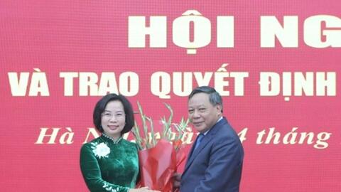 Công bố quyết định về công tác cán bộ tại Ủy ban MTTQ Việt Nam TP Hà Nội