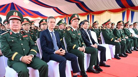 Khởi công xây dựng công trình hữu nghị Trường Tiểu học Sang Sovan