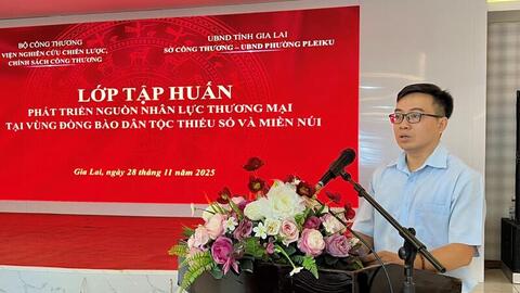 Phát triển thương mại vùng đồng bào dân tộc thiểu số Gia Lai