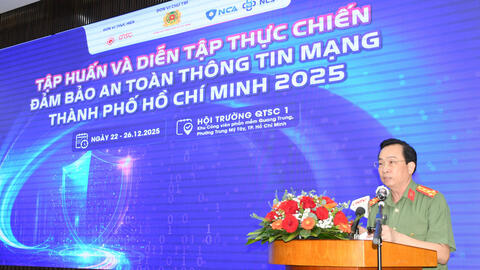 TP. Hồ Chí Minh diễn tập thực chiến đảm bảo an toàn thông tin mạng 2025