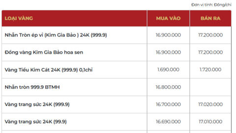 Giá vàng hôm nay 02/02/2026: Điều chỉnh ngắn hay đảo chiều?