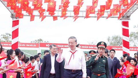 Tổng Bí thư Tô Lâm dự khởi công trường phổ thông nội trú tại Đắk Lắk