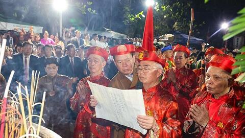 Lễ Khai ấn đền Trần Xuân Bính Ngọ 2026