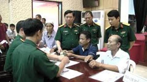 Quy định trợ cấp hằng tháng với quân nhân phục viên, xuất ngũ, thôi việc