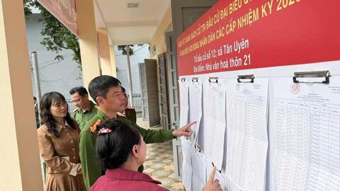 Lai Châu: Chủ động từ sớm, tăng cường bảo đảm an ninh bầu cử