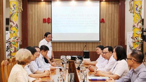 Bệnh viện Đa khoa tỉnh Khánh Hòa tiếp nhận máy đo thính lực hiện đại